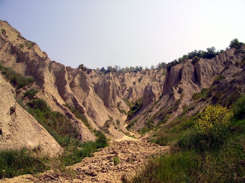 Calanchi al tramonto